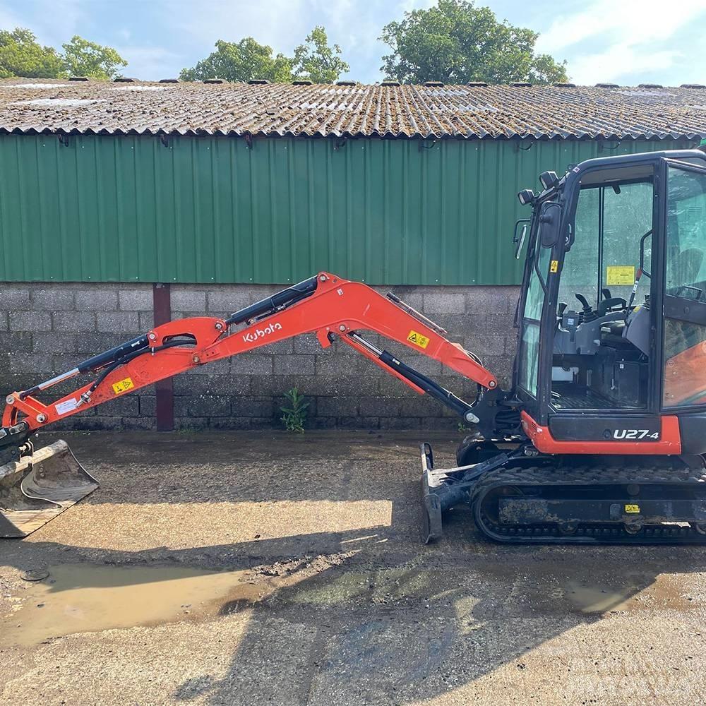 Kubota U 27-4 Mini bageri <7t