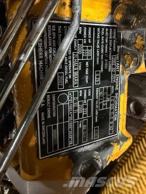 Liebherr D 926 TI-E Motori