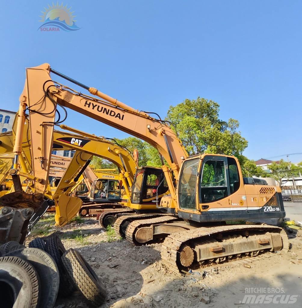 Hyundai R220LC-9S Bageri gusjeničari