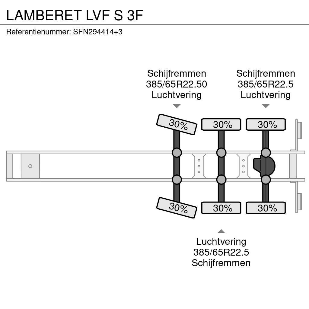 Lamberet LVF S 3F Poluprikolice hladnjače