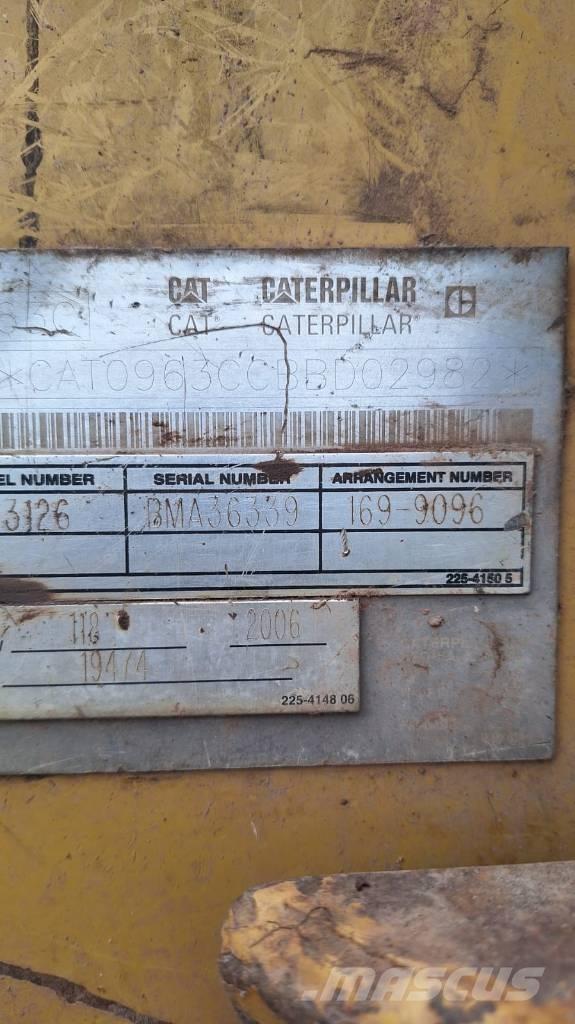 CAT 963 C Utovarivači gusjeničari