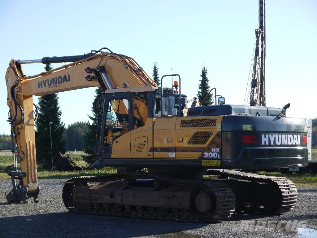 Hyundai HX 300 L Bageri gusjeničari