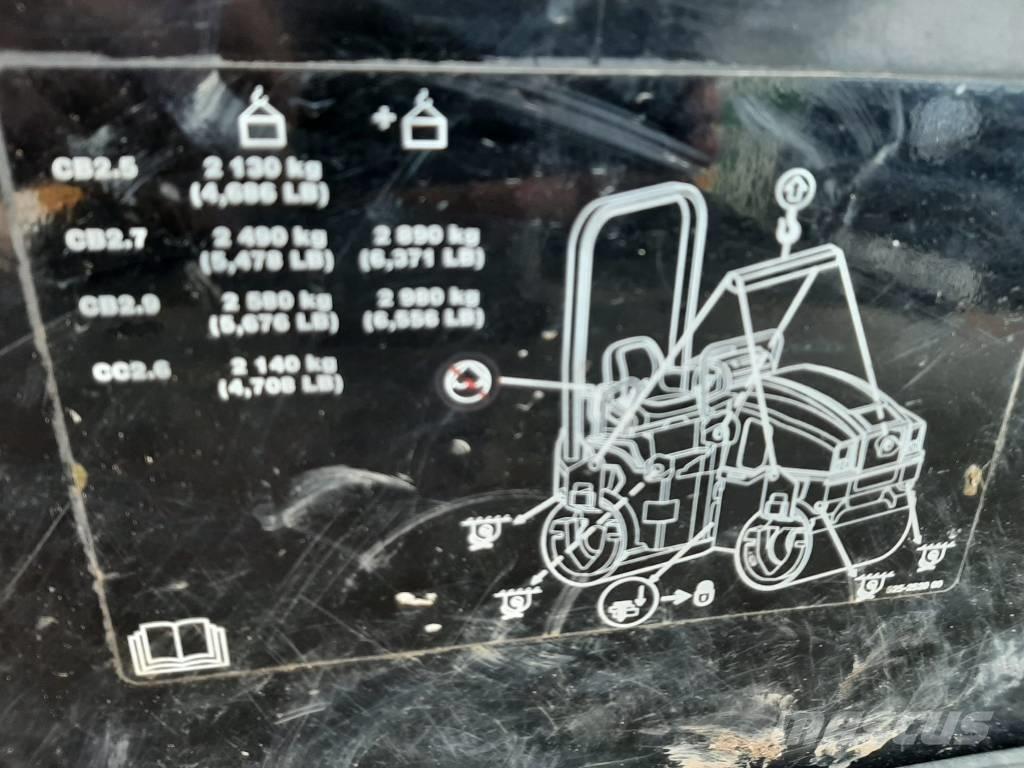 CAT CB 2.7 Valjci sa dvojnim bubnjem