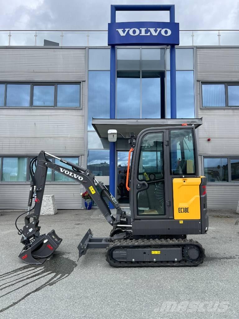 Volvo EC 18 E Mini bageri <7t