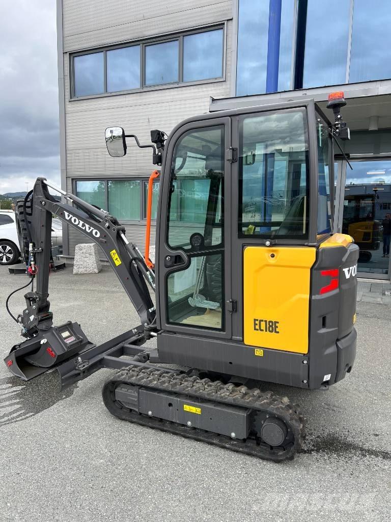 Volvo EC 18 E Mini bageri <7t