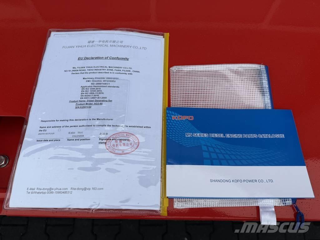 Ashita 80 kva Dizel agregati