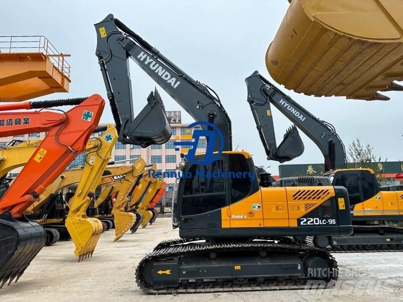 Hyundai R220LC-9S Bageri gusjeničari