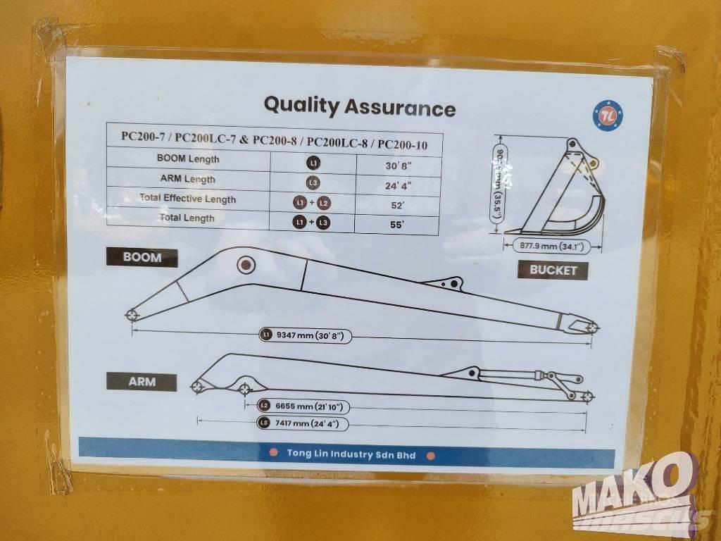 Komatsu PC 210 Bageri gusjeničari