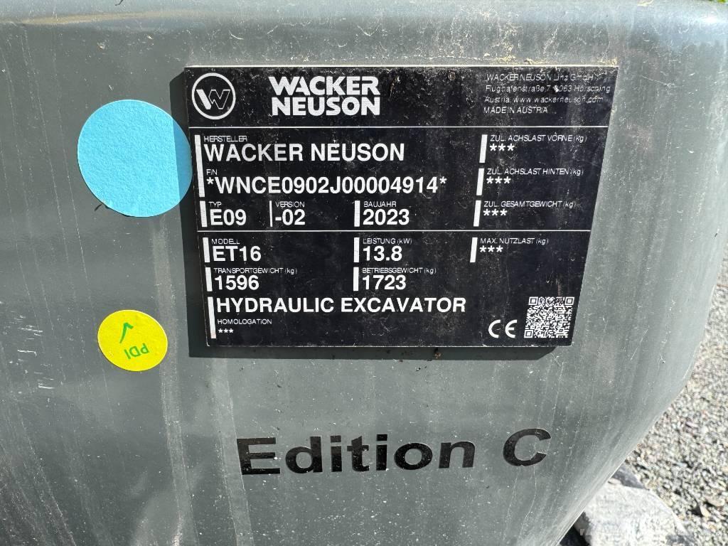 Wacker Neuson ET16 Bageri gusjeničari