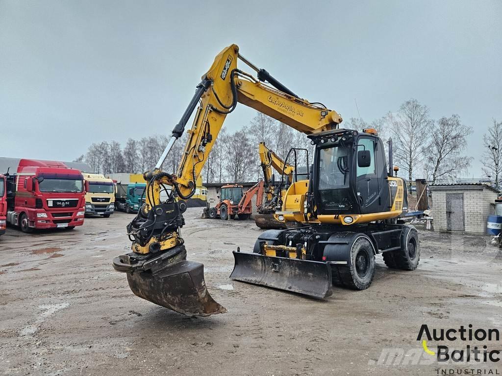 JCB JS 145 W Bageri na kotačima