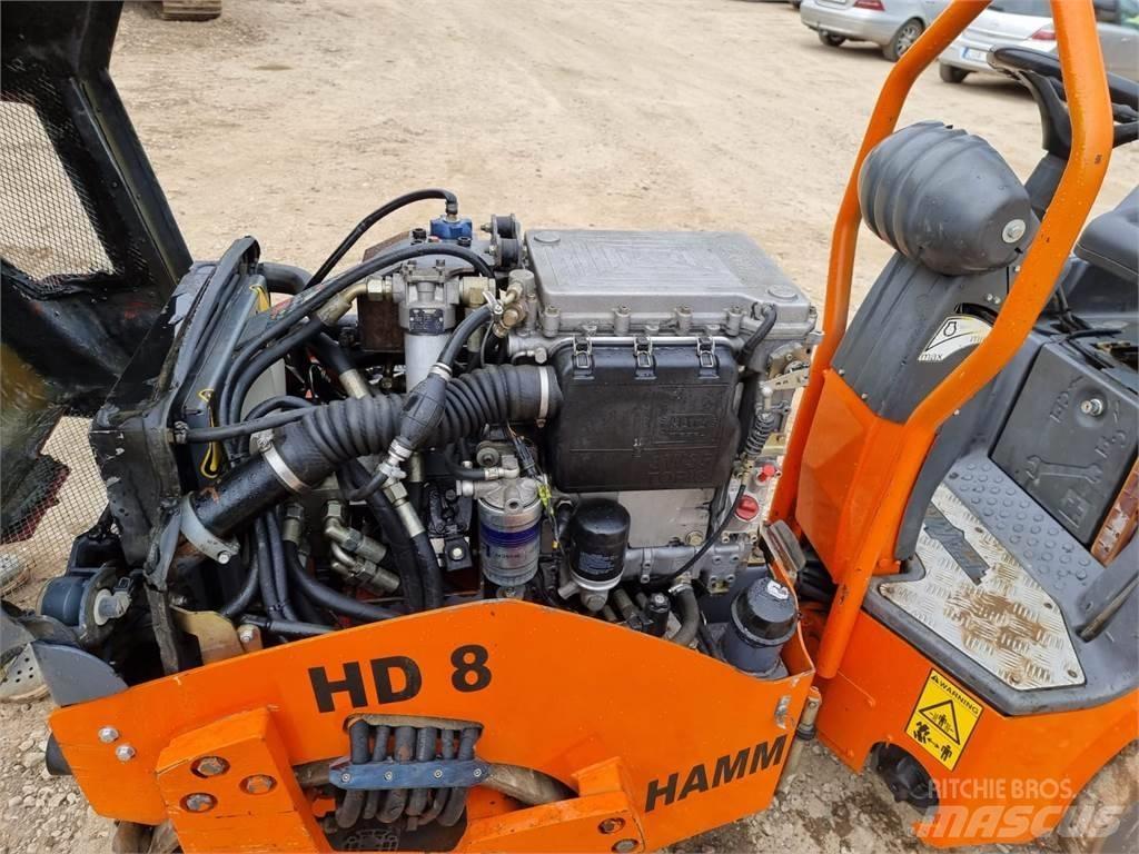 Hamm HD 8 VV Valjci sa dvojnim bubnjem