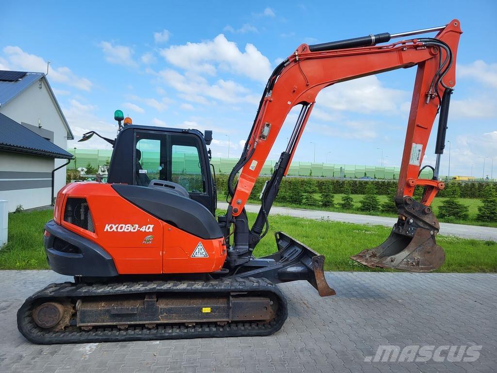 Kubota KX080-40 Mini bageri <7t