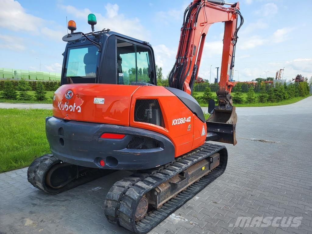 Kubota KX080-40 Mini bageri <7t