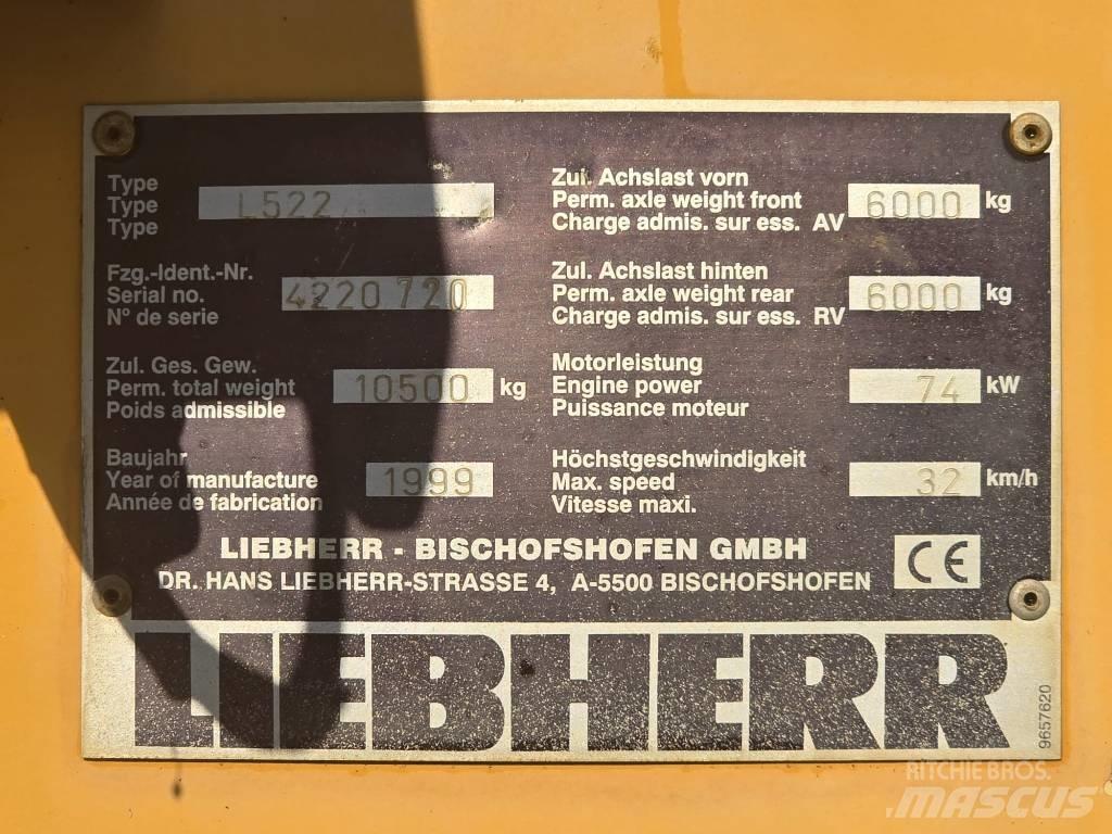Liebherr L522 Utovarivači na kotačima