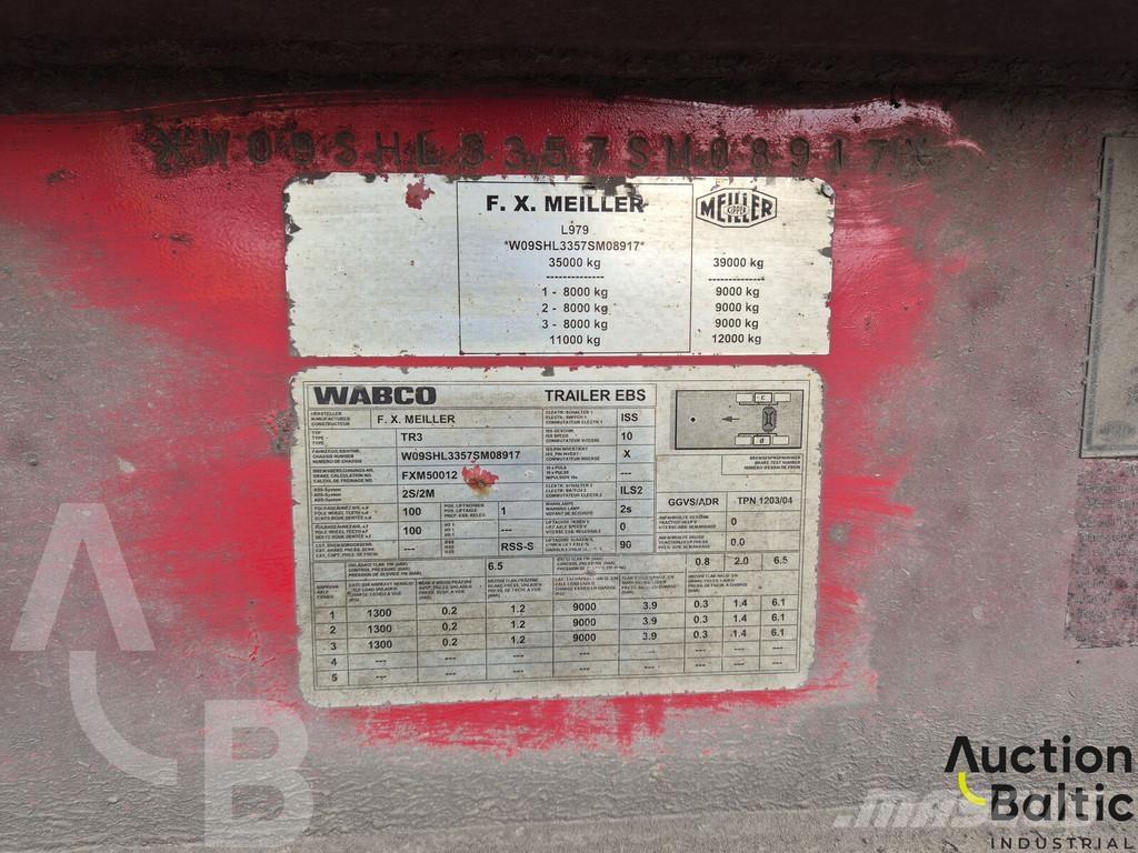 Meiller MHPS 41/3 Poluprikolice sa ceradom