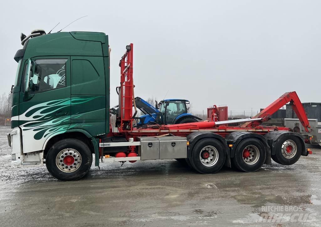 Volvo FH 540 Rol kiper kamioni s kukama za dizanje