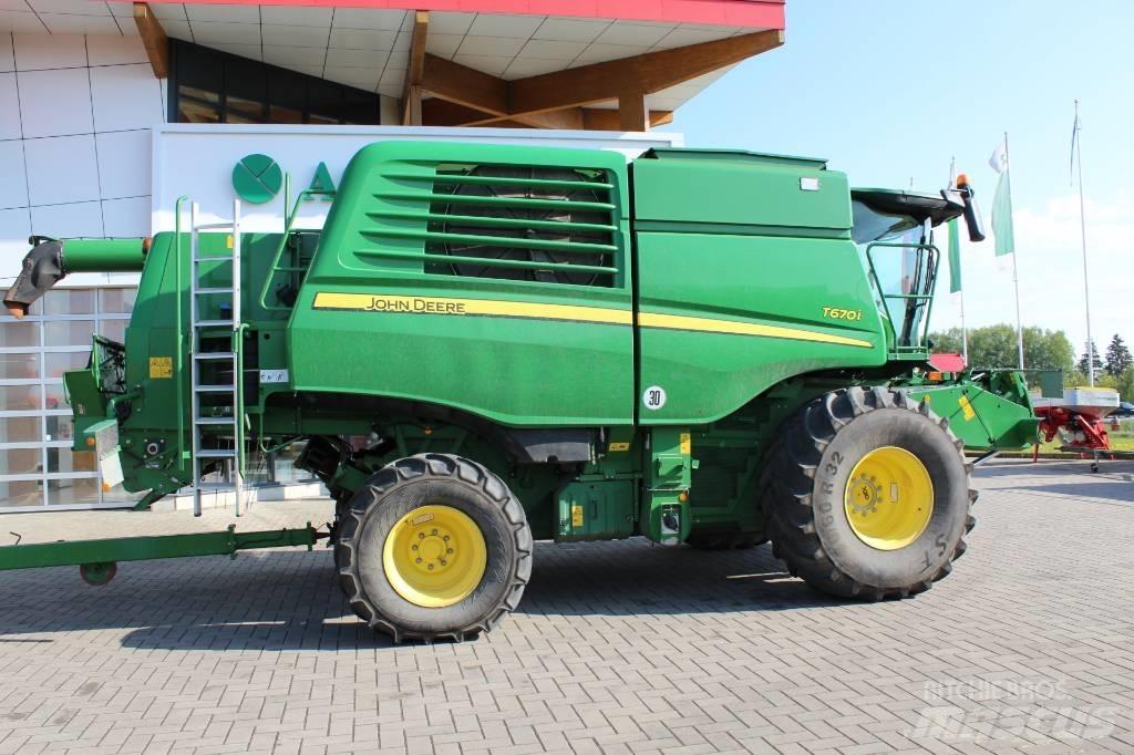 John Deere T 670 i Kombajni