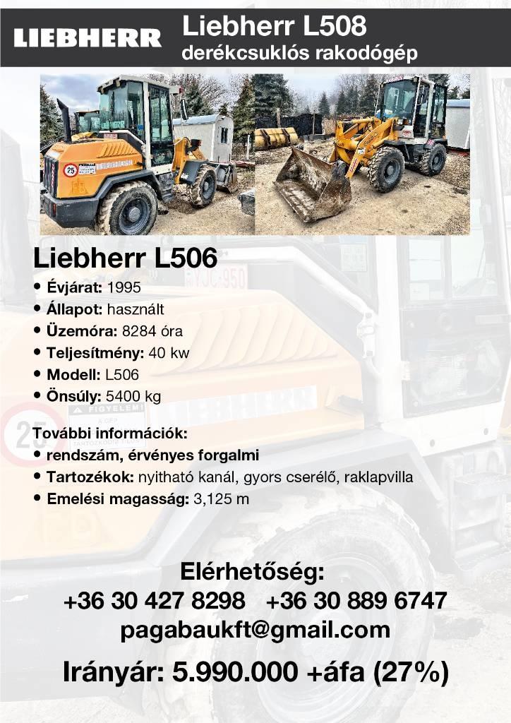 Liebherr L506 Utovarivači na kotačima