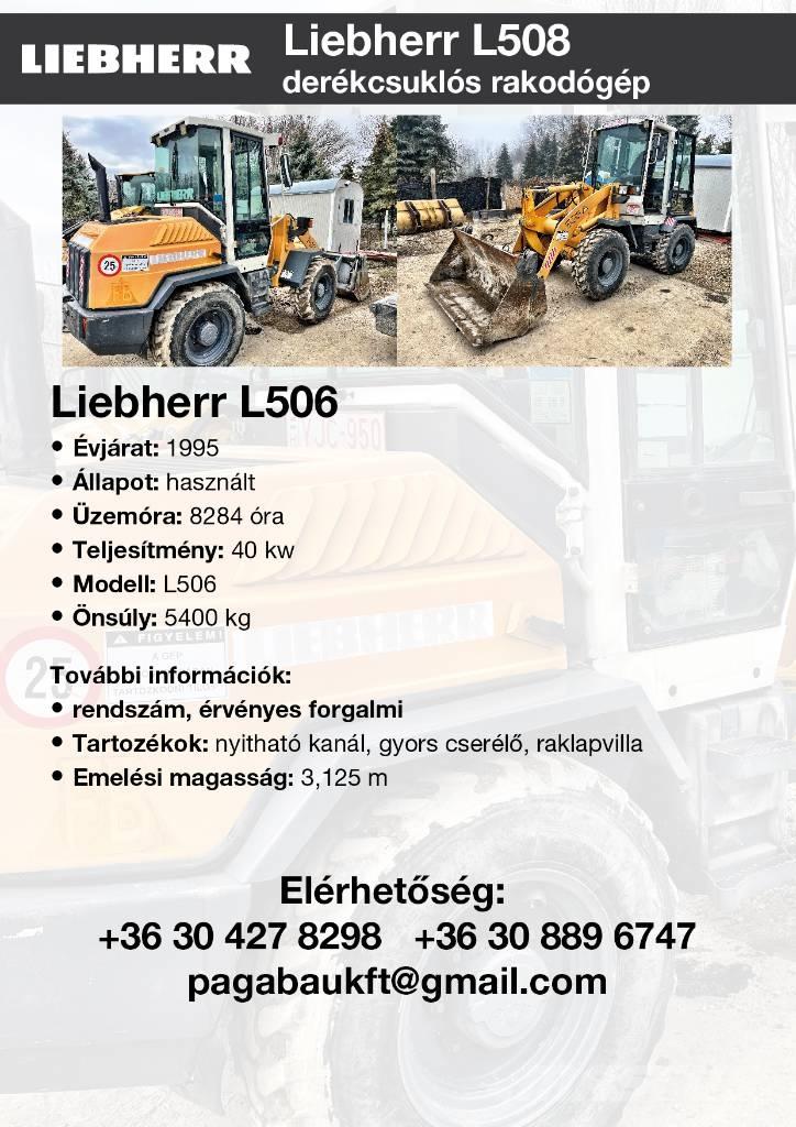 Liebherr L506 Utovarivači na kotačima