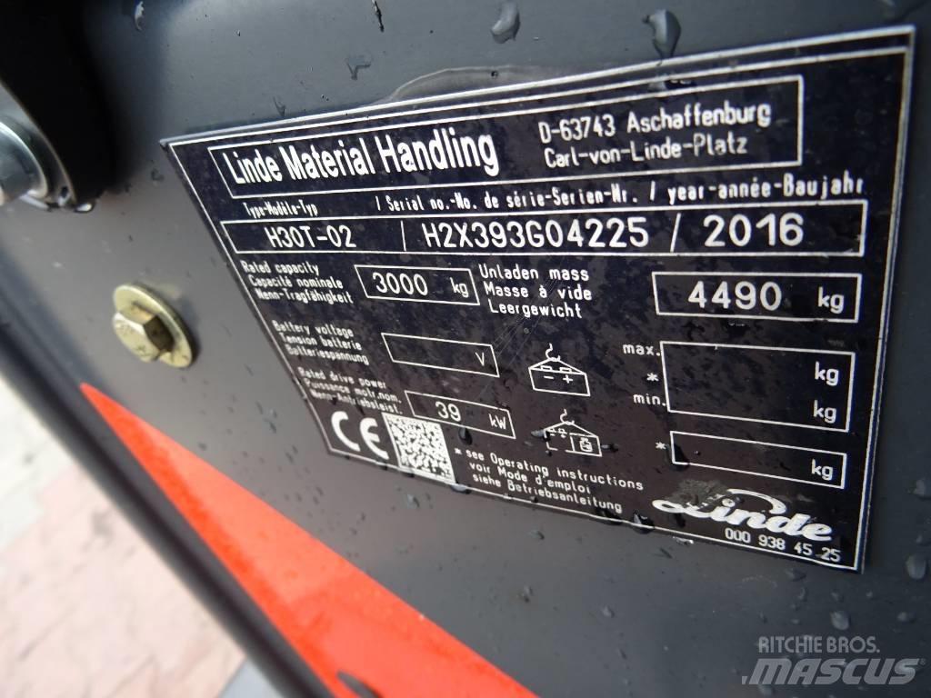 Linde H30T-02 Plinski viličari