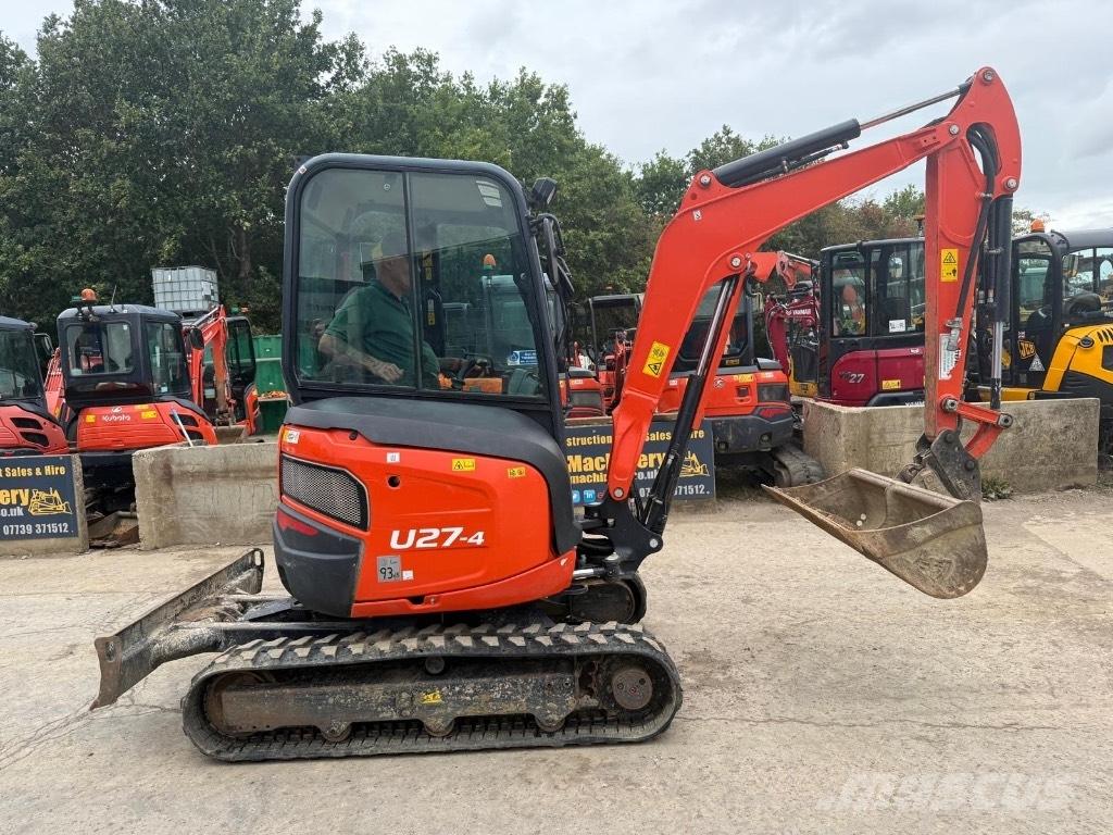 Kubota U 27-4 Mini bageri <7t