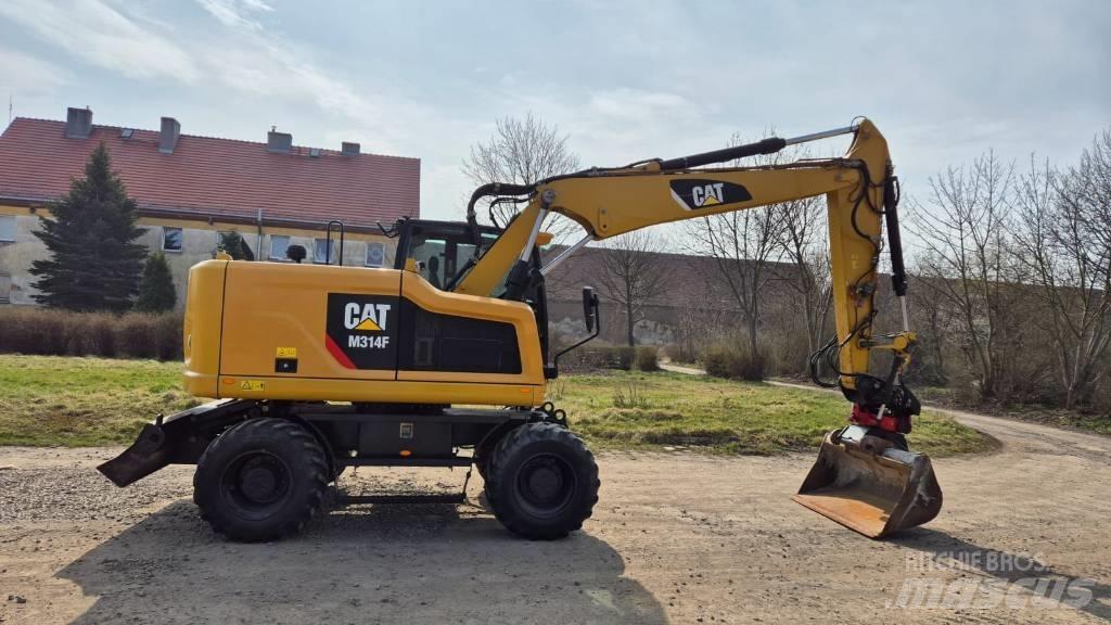 CAT M 314 F Bageri na kotačima