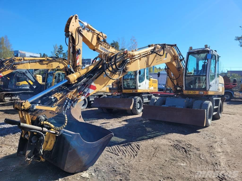 Liebherr 316 Bageri na kotačima