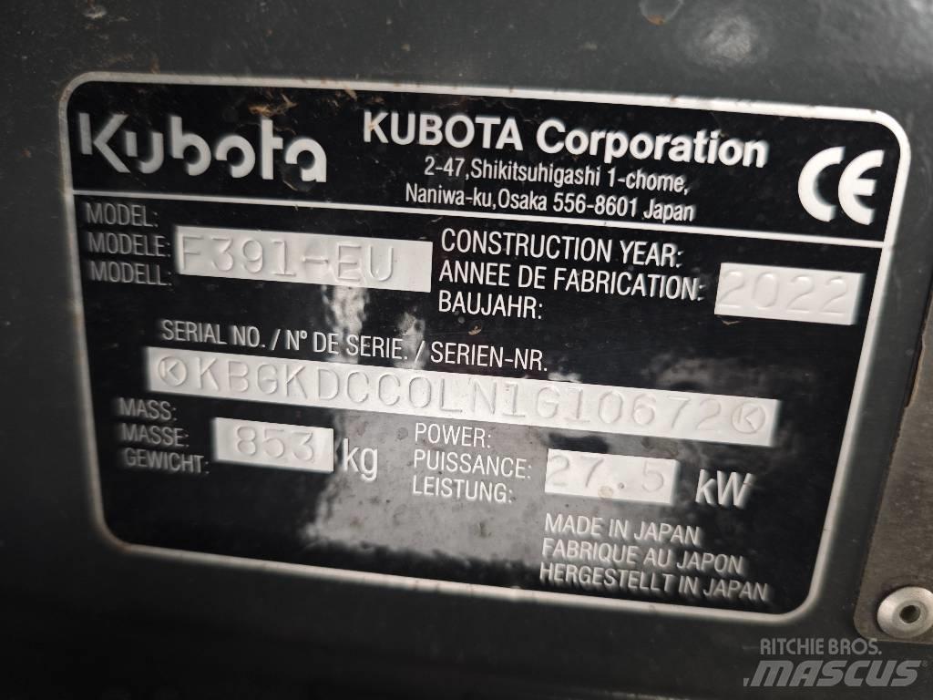 Kubota F 391 Traktorske kosilice