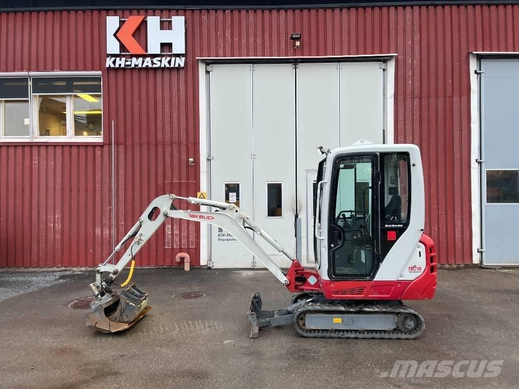 Takeuchi TB 216 Mini bageri <7t