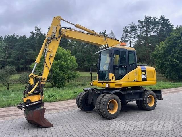 Komatsu PW 160 ES-7K Bageri na kotačima