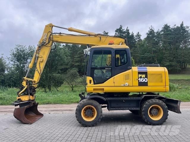 Komatsu PW 160 ES-7K Bageri na kotačima