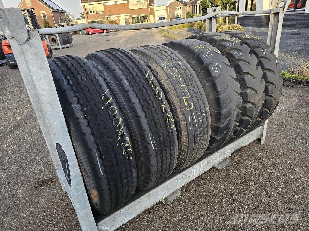  Several 1100 X 20 Prikolice sa voznim postoljem