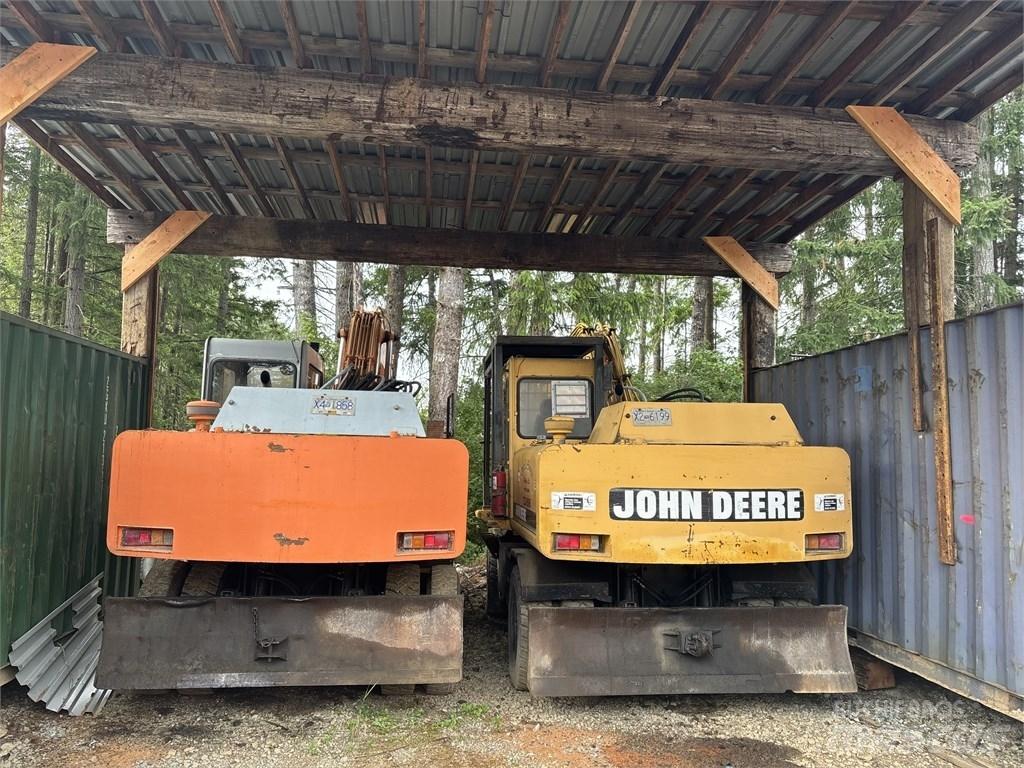 DEERE 595D Bageri na kotačima
