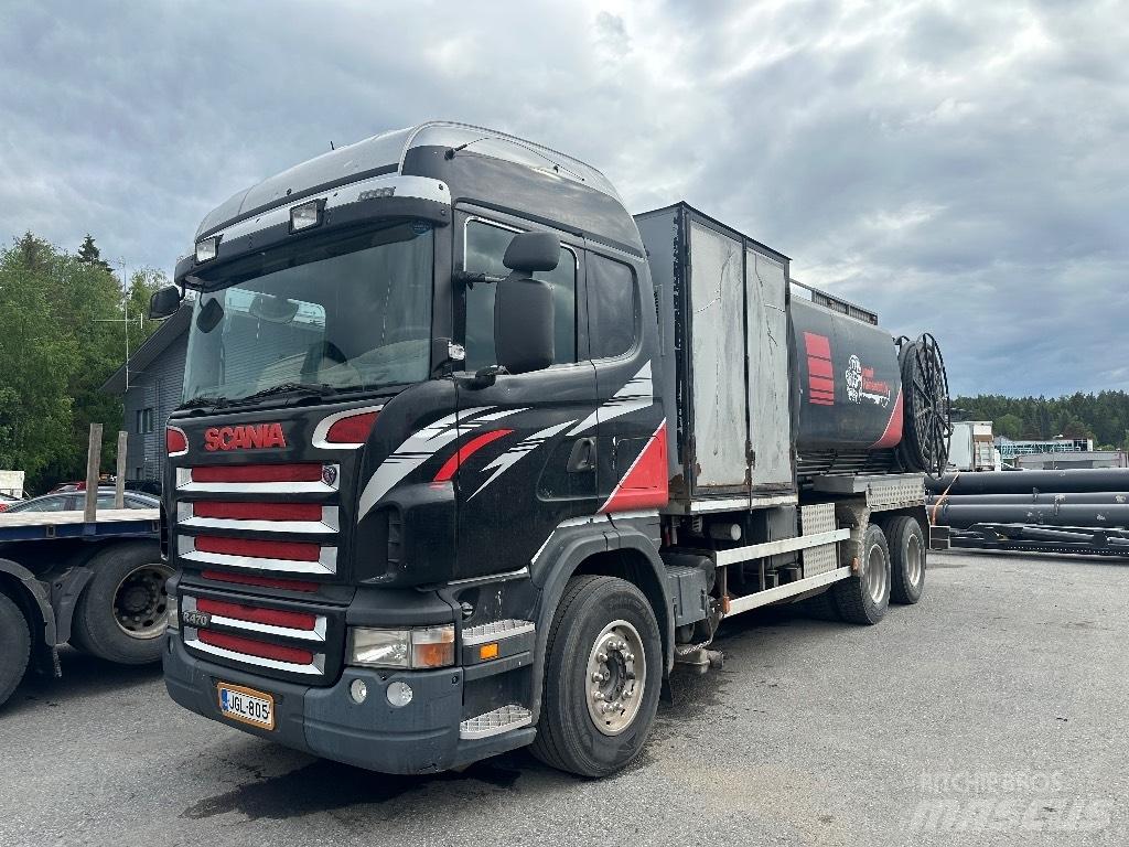 Scania R470 6x2 Kombiji / vakuumski kamioni