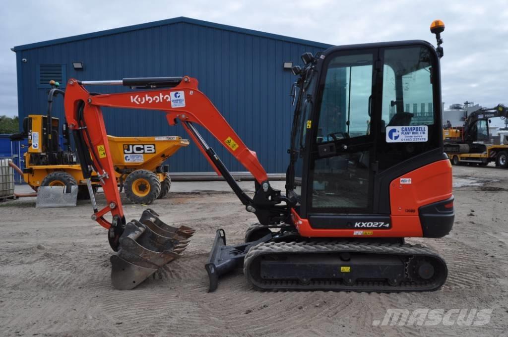 Kubota KX 027-4 Mini bageri <7t