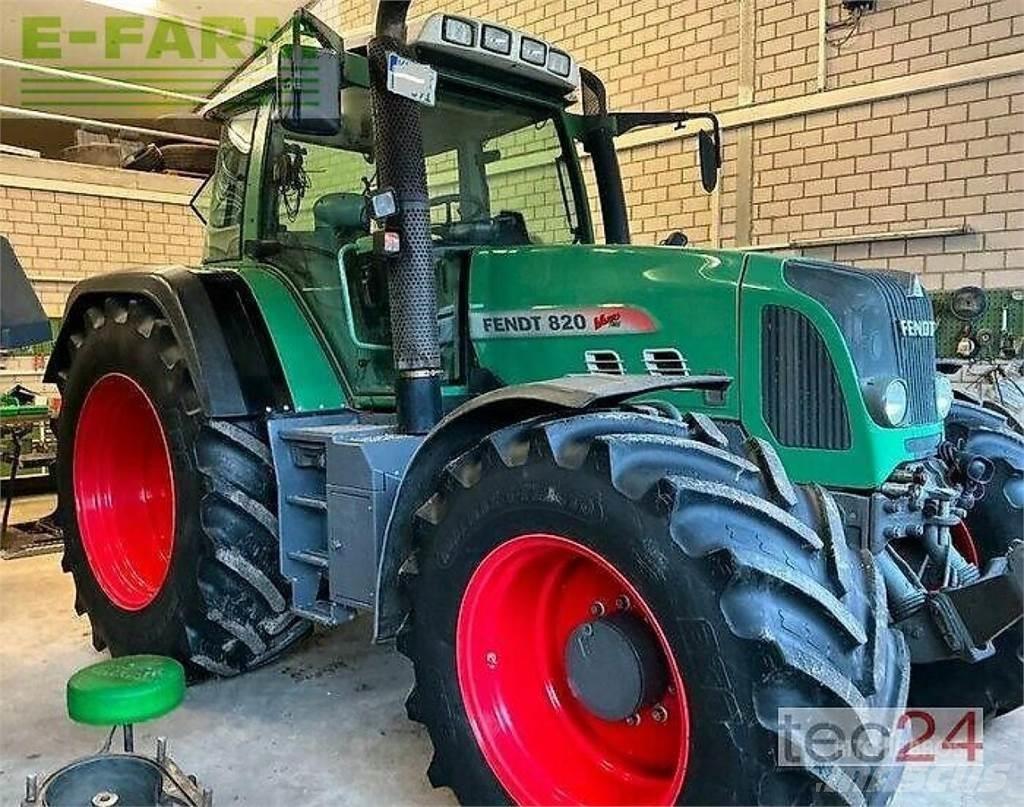 Fendt 820 tms Traktori