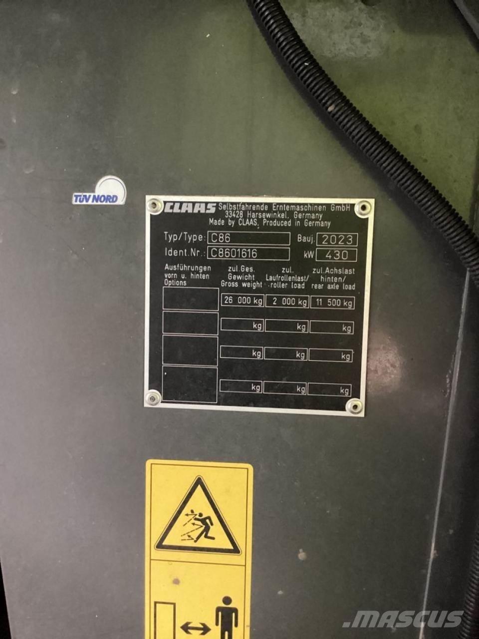 Claas 8700 TT Poljoprivreda – ostalo
