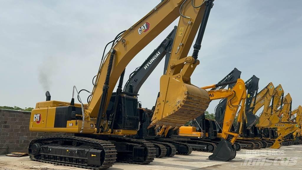 CAT 349 D Bageri gusjeničari