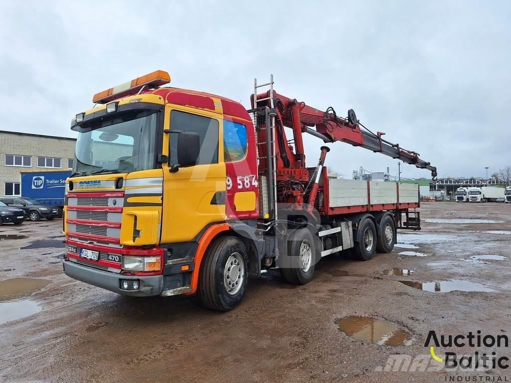 Scania R 124 GB Kiper kamioni