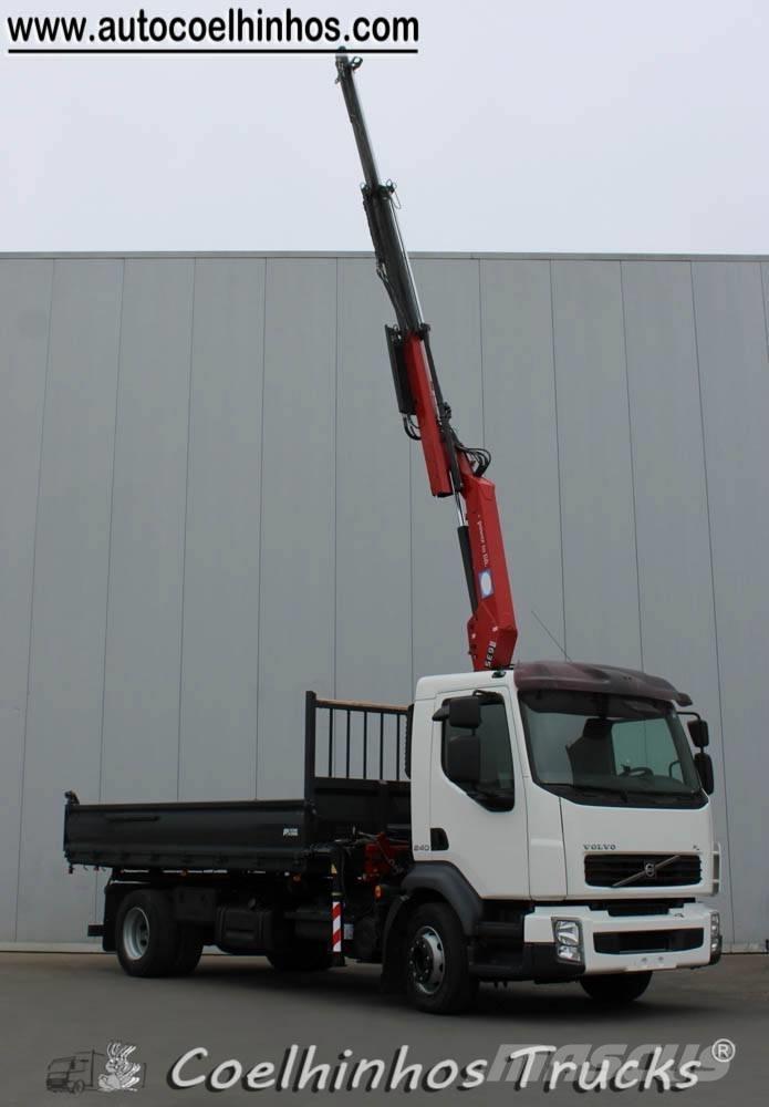 Volvo FL 240 + HMF 635 Kiper kamioni