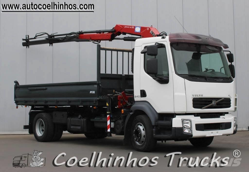 Volvo FL 240 + HMF 635 Kiper kamioni