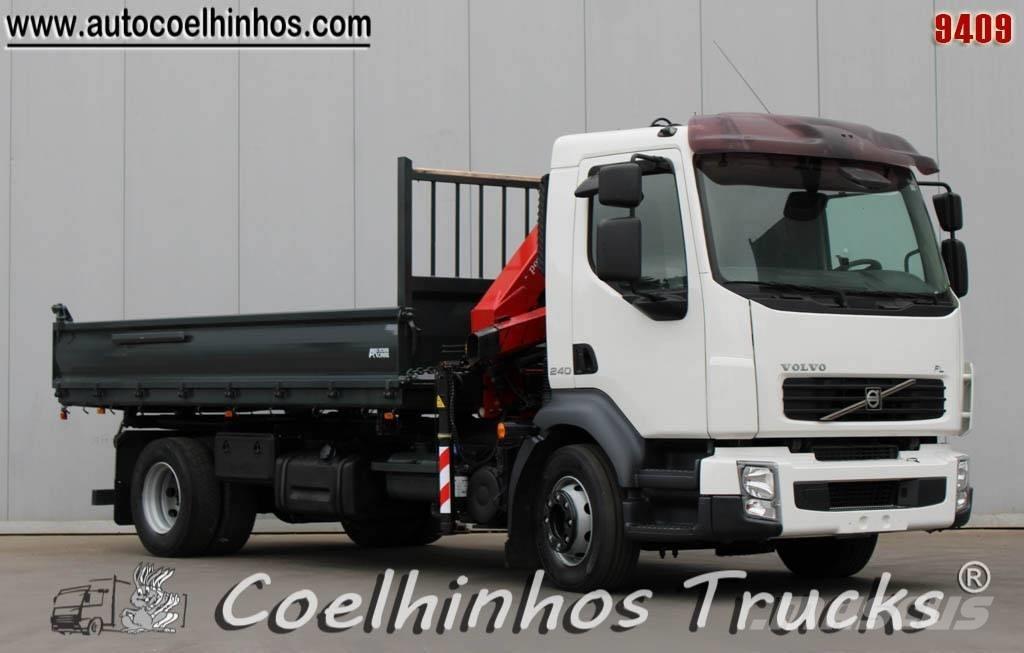 Volvo FL 240 + HMF 635 Kiper kamioni