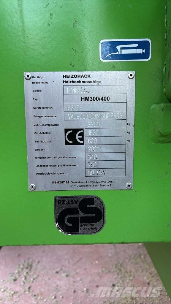 Heizohack HM 6-300 Drobilice za drvo / čiperi