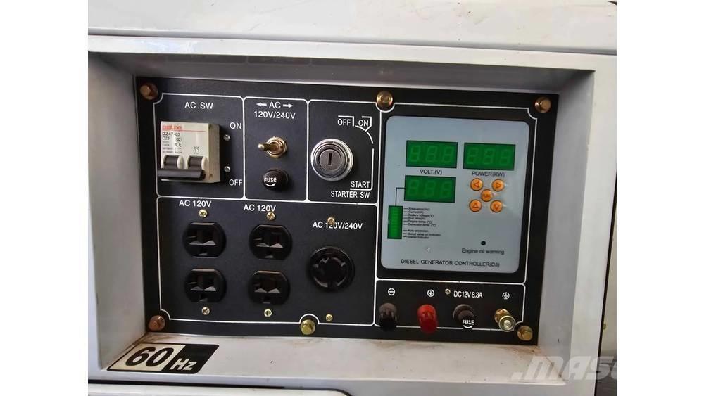 Mustang 6500 DP Dizel agregati