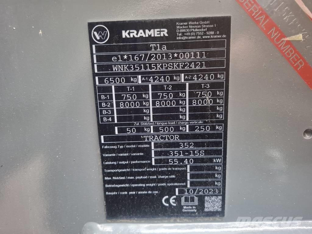Kramer 8085 MYYTY Utovarivači na kotačima