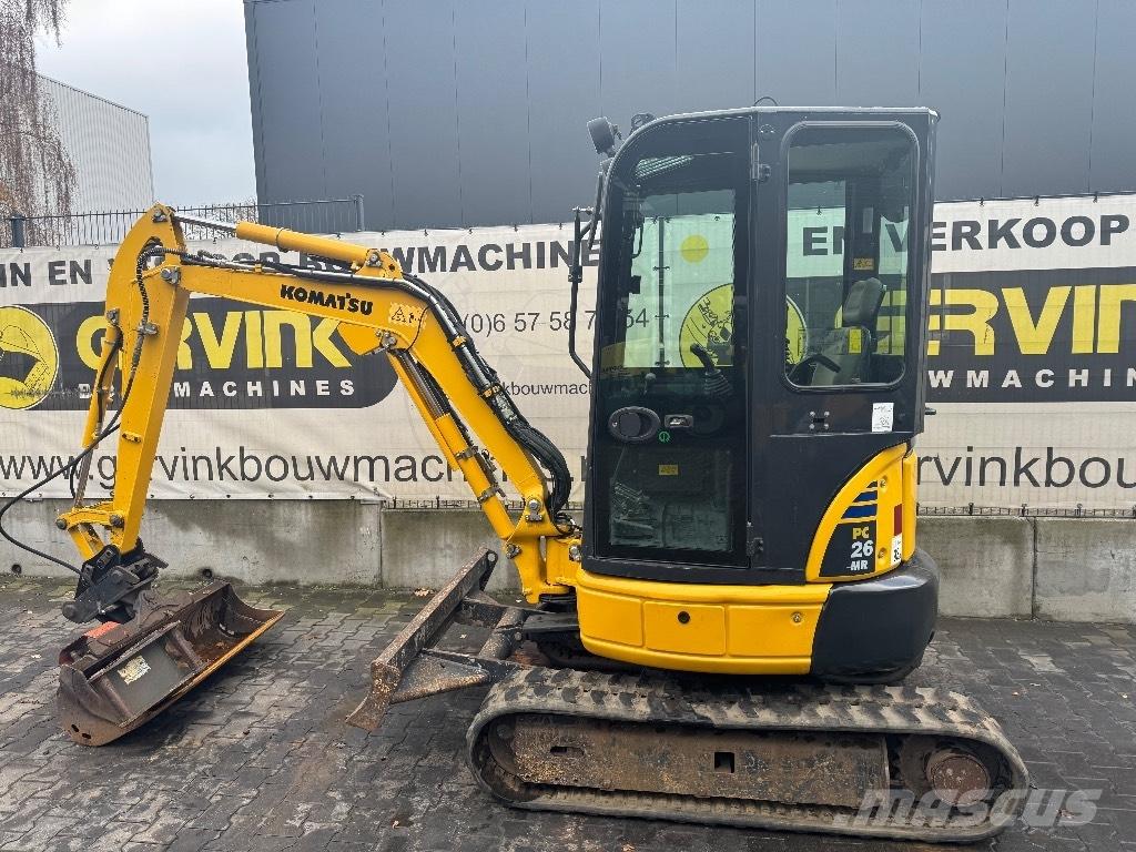 Komatsu PC 26 MR-3 Mini bageri <7t
