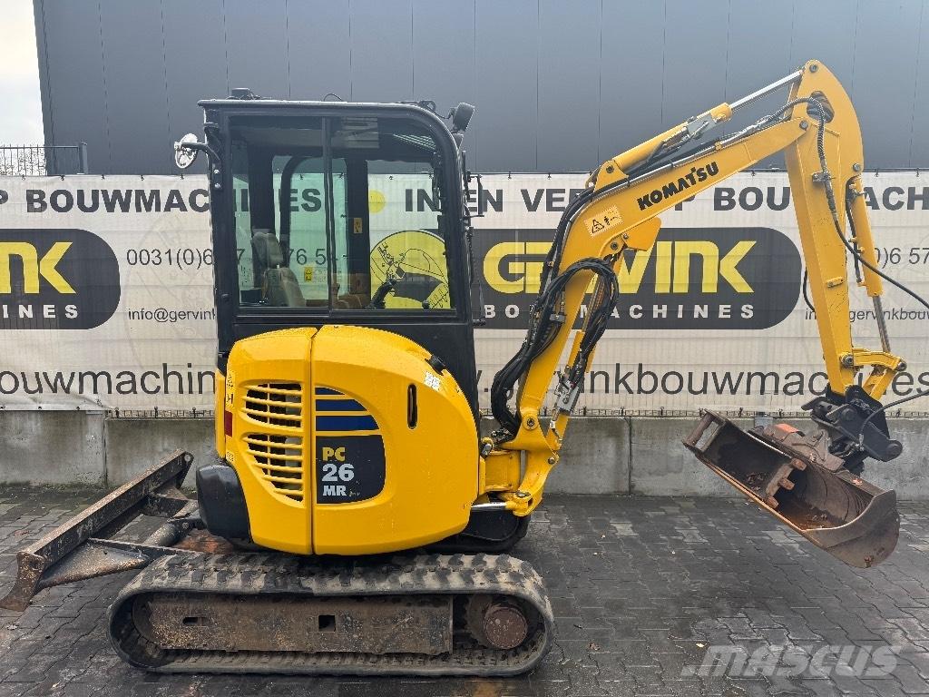 Komatsu PC 26 MR-3 Mini bageri <7t