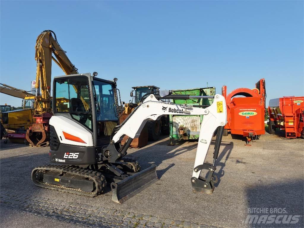 Bobcat E26 Mini bageri <7t