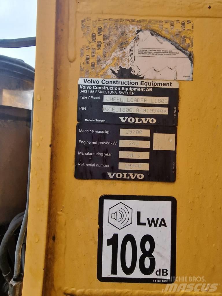Volvo L180G Bj 2013' Utovarivači na kotačima