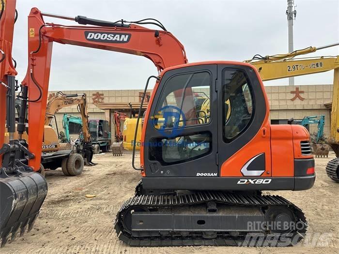 Doosan DX 80 Mini bageri <7t